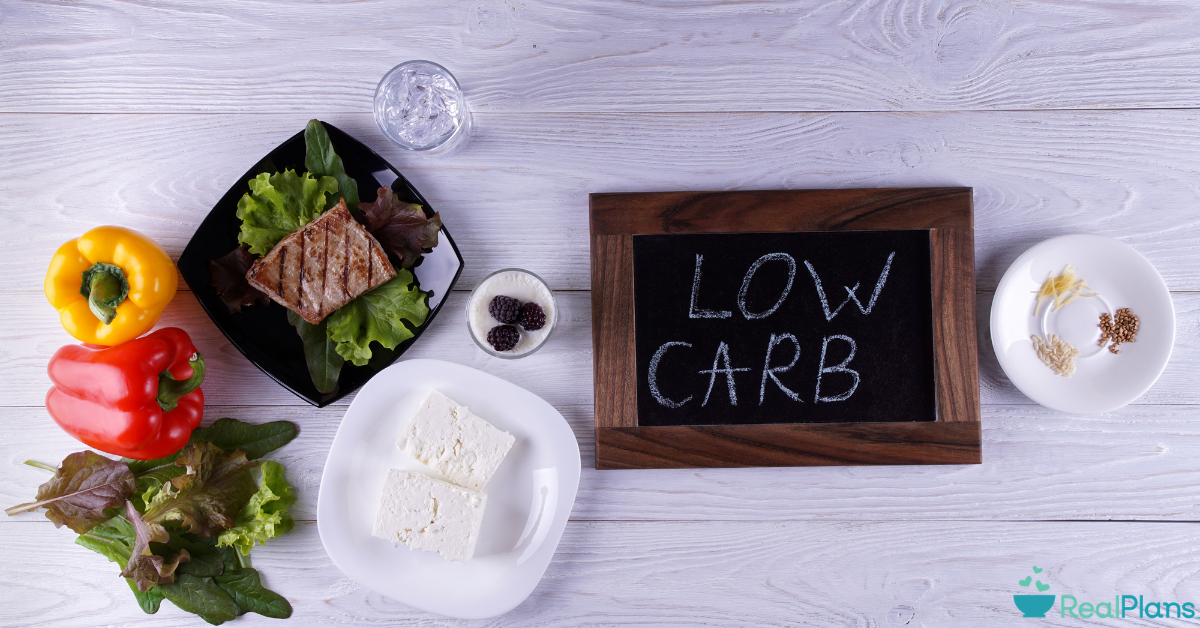 Low-carb meal options.