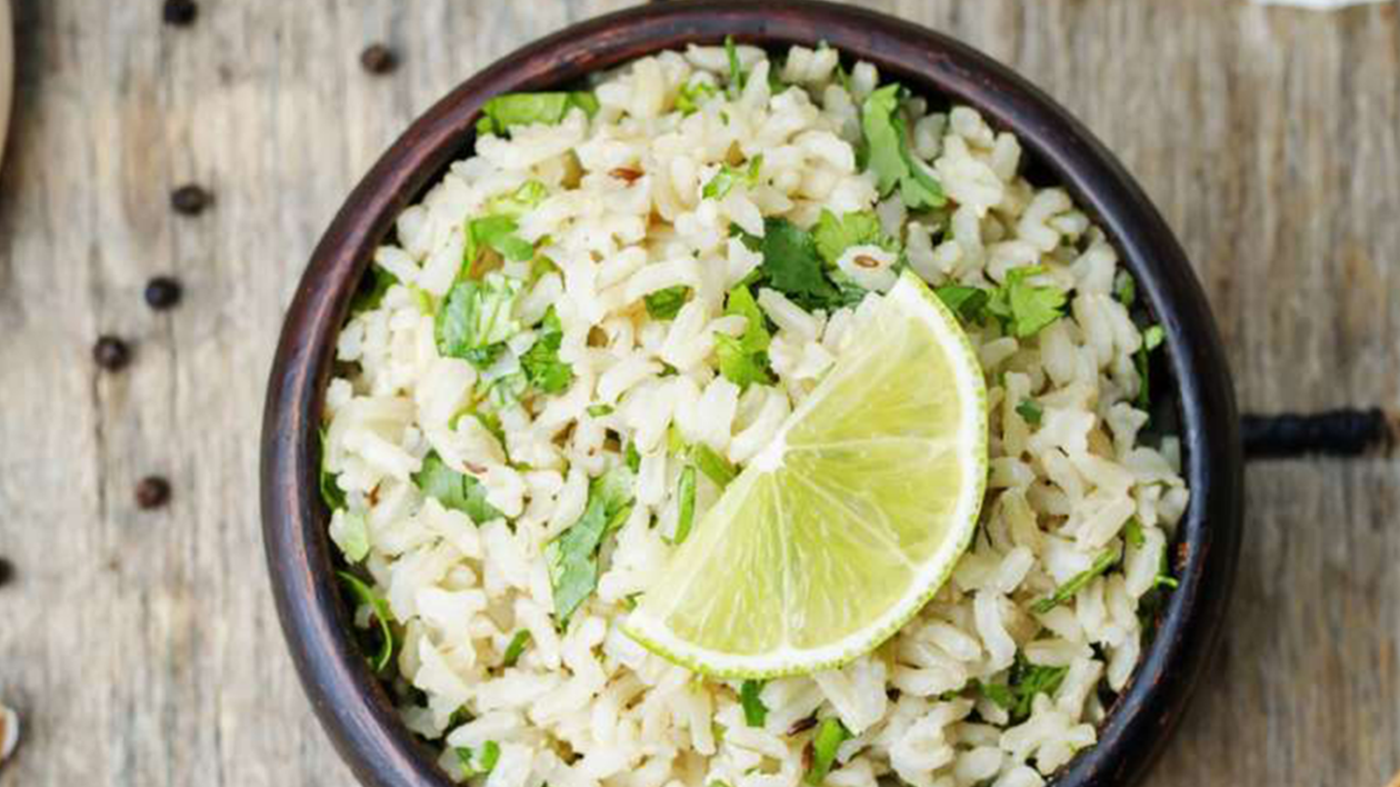 Greek Rice with Lemon, Spinach, and Dill
