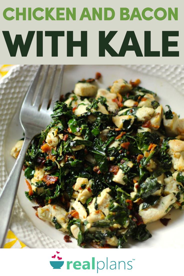 Chicken And Bacon With Kale