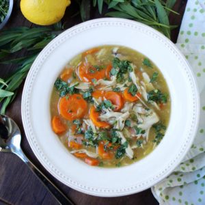Lemon Chicken Soup (AIP) - Real Plans