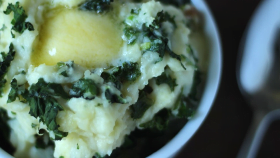 Irish Colcannon With Butter - Real Plans