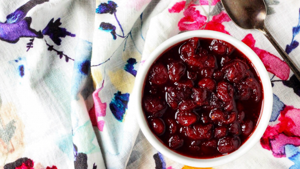 Simple Cranberry Sauce - Real Plans