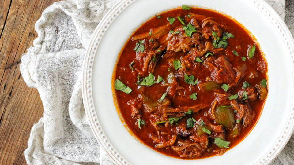 Shredded Beef Chili - Real Plans