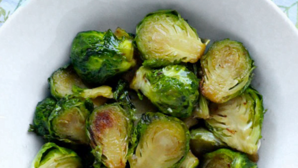 Maple Brussels Sprouts - Real Plans
