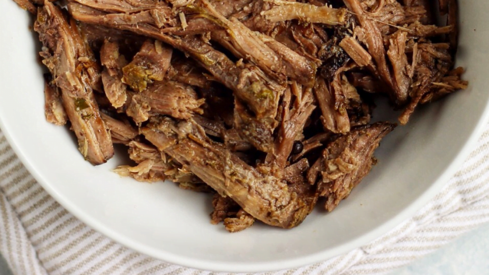 Slow Cooker Shredded Beef - Real Plans