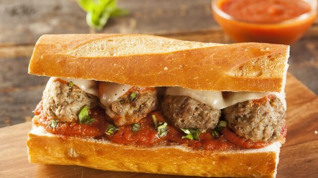 Italian Meatball Sandwich