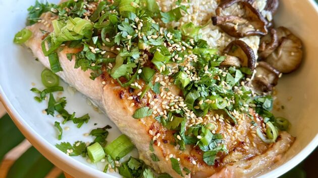 Miso Glazed Salmon