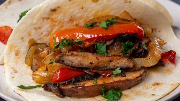 Sheet Pan Veggie Fajitas